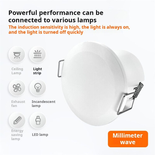 24GHz Millimeter Wave Presence Sensor 10A Wireless   - High-Precision  Detection 2