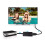 Conversor de DVD Blu-Ray RCA para  Compatível com Adaptador de Áudio e Vídeo Composto para 2