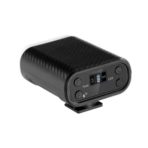 Basics Camera  Flash 5600K Fill Light with LCD Display for     DSLR Cameras Flashlight