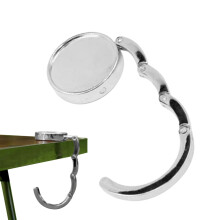Bag Holder For Table Purse Table Hook Stainless Steel Accessories Folding Anti-Slip For Storage Backpack Travel Camping Men active