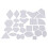 27Pcs Mixed Handmade Quilt Templates DIY Tools Patchwork Quilter Quilting Supply 1