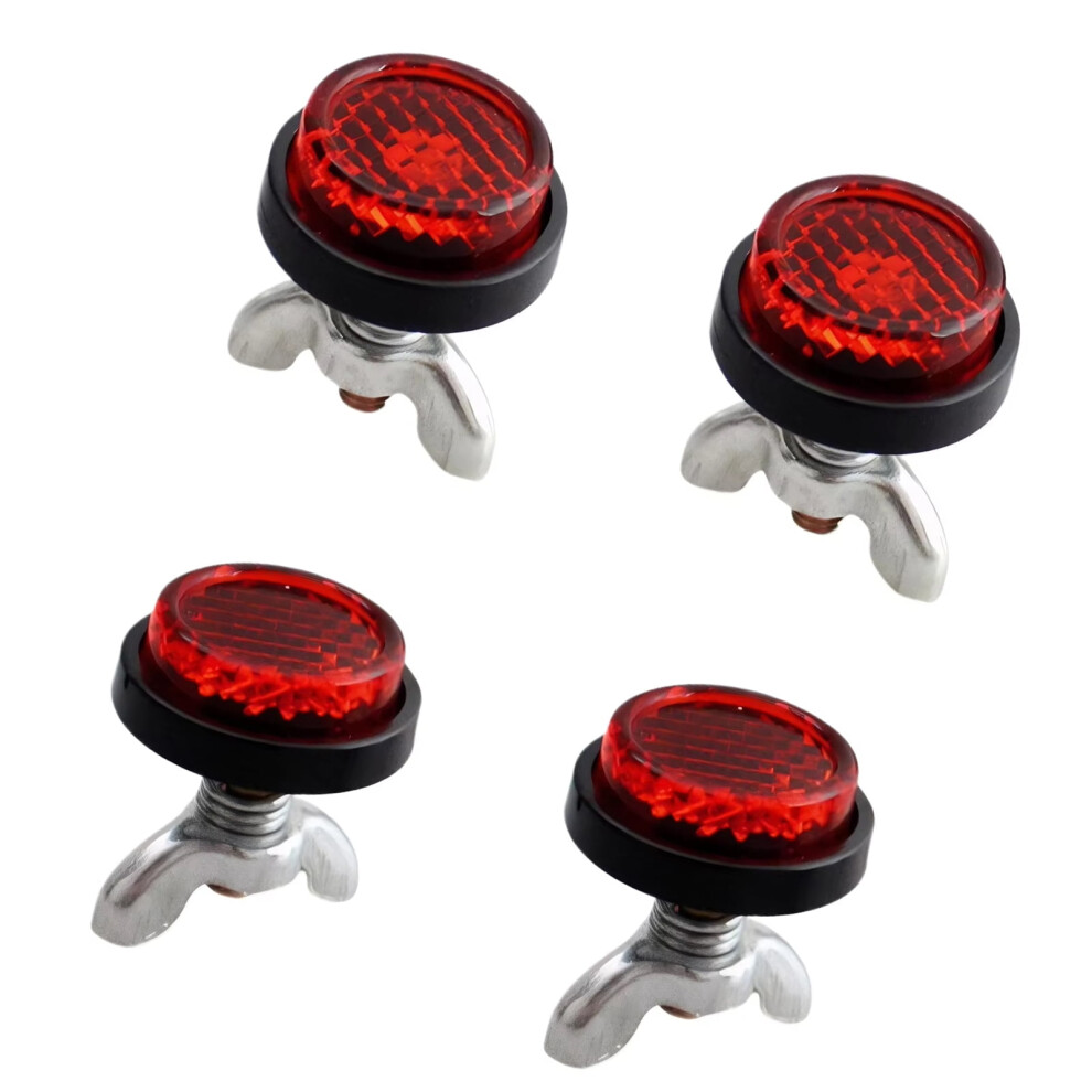 Motorcycle License Plate Mounting Bolts Reflective 9066521397198