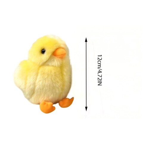 Peluche poussin jaune doux petit modèle (1 pièce) 2