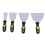Plaster Putty Set Stainless Steel 4 Pieces Ergonomic 1
