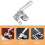 Heavy Duty Stainless Steel Gate Latch Lock for Doors, 1 Piece Security Hardware 5