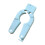 Abridor de garrafas de plástico com cabo ergonômico para mãos com artrite (1 unidade) 1