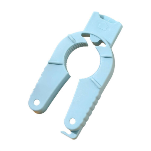 Abridor de garrafas de plástico com cabo ergonômico para mãos com artrite (1 unidade)