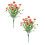 Konstgjorda blommor utomhus 2-pack 7 knippen styck 1