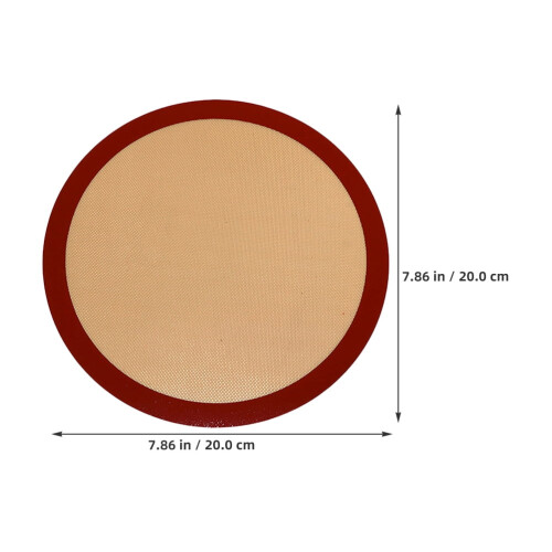 Reusable Baking Sheet Round Silicone Nonstick Cooking 1Pcs 1