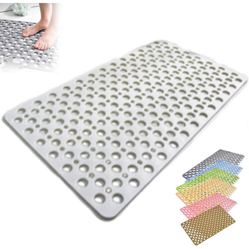 Antislip douchemat, wasbaar en met afvoergaten. 1