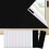 Perdele opace portabile din material textil, 59x40 inci 1