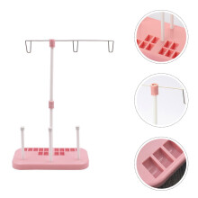 Large Thread Spool Holder Thread Storage Pink Plastic 1 Set For Home Users