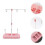 Large Thread Spool Holder Thread Storage Pink Plastic 1 Set For Home Users 1