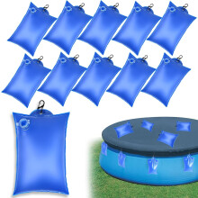 20-Pack PVC Leakproof Pool Cover Hanging Bags with Hooks, Heavy-Duty Water Weights for Above-Ground Pools & Hot Tubs – Compatible with Standard