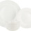 White Kitchen Dinnerware Set 18-Piece for 6 1