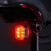 MTB Brake Taillights & Headlights with Intelligent Vibration Sensing, Compatible with Road Bikes