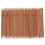 55 Pieces 11 Sizes 13cm Double Pointed Carbonized Smooth Bamboo Knitting Needles 1