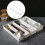 Divider Storage Box Organizer Tray Utensil Flatware Organizer Compartments Small 7
