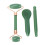 Jadestone Roller Set Grün - Doppelkopf Gua Sha 1
