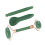Jadestone Roller Set Grün - Doppelkopf Gua Sha 16