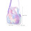 Geantă crossbody Unicorn de pluș Violet1Pack 2