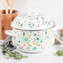 Dutch Oven Porcelain Enamel 6 Quart