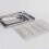 Stainless Steel Baking Tray with Removable Rack Set 3