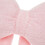 Coussin décoratif à nœud papillon, peluche rose douce 5