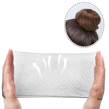 OULII 100 stuks zwarte haarnetjes van nylon voor het vlechten van haar, geschikt voor stewardessen en koks
