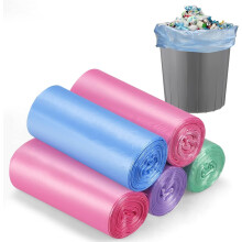 Petits sacs poubelle 4 gallons, 100 sacs, 5 rouleaux
