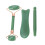 Jadestone grüner Roller Gua Sha-Set – Doppelköpfe 4