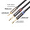 Καλώδιο Jack 3.5mm σε διπλό καλώδιο 6.35mm Aux Cable2Mono6.5Jack σε 3.5Malce για μίξη ενισχυτή 2