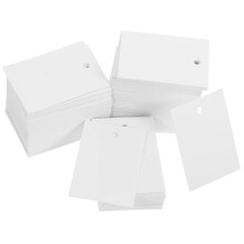 250pcs Blank Price Tags for Clothing, Writable Paper Pricing Tags, Label Tags for Retail and Inventory