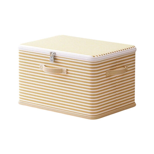Πτυσσόμενο υφασμάτινο κουτί αποθήκευσης με συρτάρια που κλειδώνει, τσάντα με 1
