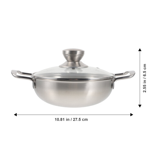 Stainless Steel Stockpot Home Kitchen 1-Pack 2