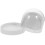 White Plastic Snow Globe Frame for Sublimation, Custom Photo Display and Craft Projects 1