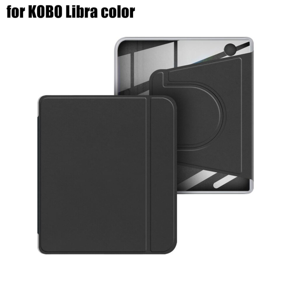 Magnetic Detachable Case For For Kobo Libra Color, Acrylic Back With Vegan Leather Cover, Auto Wake/Sleep Feature, Stand Design For Kobo Ereader 9027700050501
