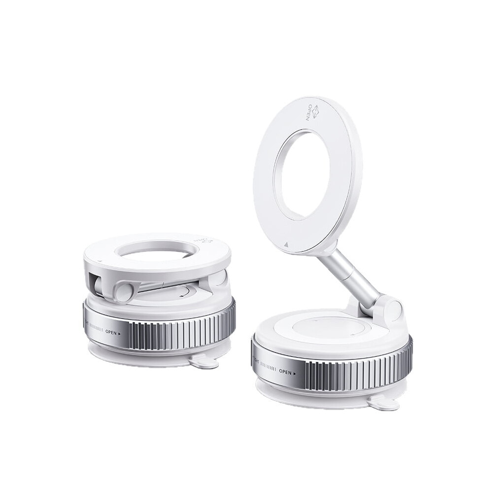 Upgraded Vacuum Magnetic Car Phone Holder With Suction Cup – Adjustable & Compatible With All Smartphones 9027700050020