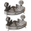 Stainless Steel Shower Caddy with Hooks1Pack 1