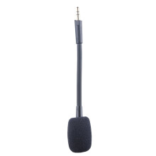 Replacement Game Headsets Microphone Game Microphone for Barracuda Headsets 3.5mm Detachable Boom Microphone