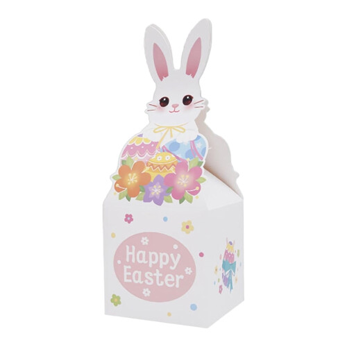 12er-Packung Osterhasen-Papierbonbonschachteln 1
