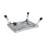 Folding Aluminum Platform RV Step Stool Trailer Camper Working Ladder Portable 4