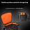 Durability Protective Carrying Case For Partybox2 Encore Speaker Storage Box Shell With Padded Interior & Adjustable Strap 5