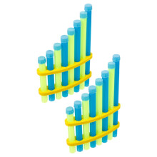 Pan Flute Set ABS Plastic Kids Musical Instrument 2pcs