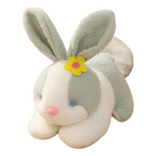 Peluche de conejito colorido con orejas caídas - Conejito de peluche súper suave para niñas y niños, regalo de peluche abrazable para Pascua y