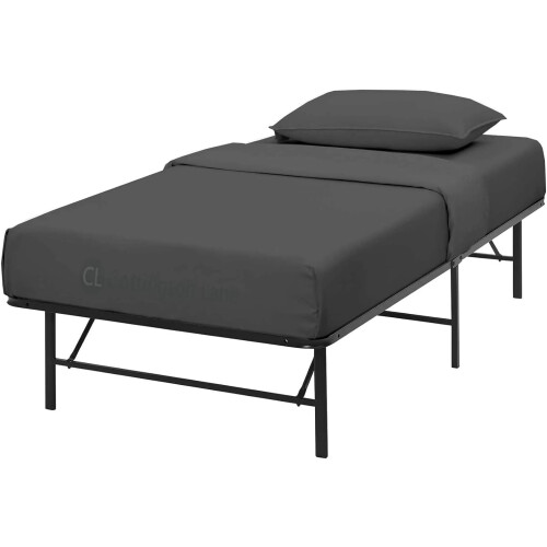 Lakensett i bomull, 30x75, 4 deler, mørkegrå