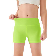 Girls Athletic Shorts High Waisted Yoga Dance Biker Shorts Comfy Gymnastics Shorts