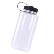 Lichtgewicht, lekvrije plastic waterfles met brede opening, 750 ml