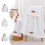 Halloween bath towel set cotton6-piece white 1