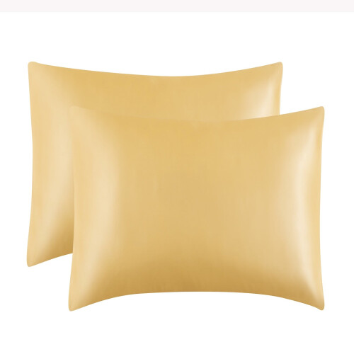 Satin pudebetræk kuvertlukning 20x30 tommer 2-pak